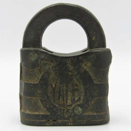 Padlocks Vintage small YALE brass padlock no key for sale in Cape